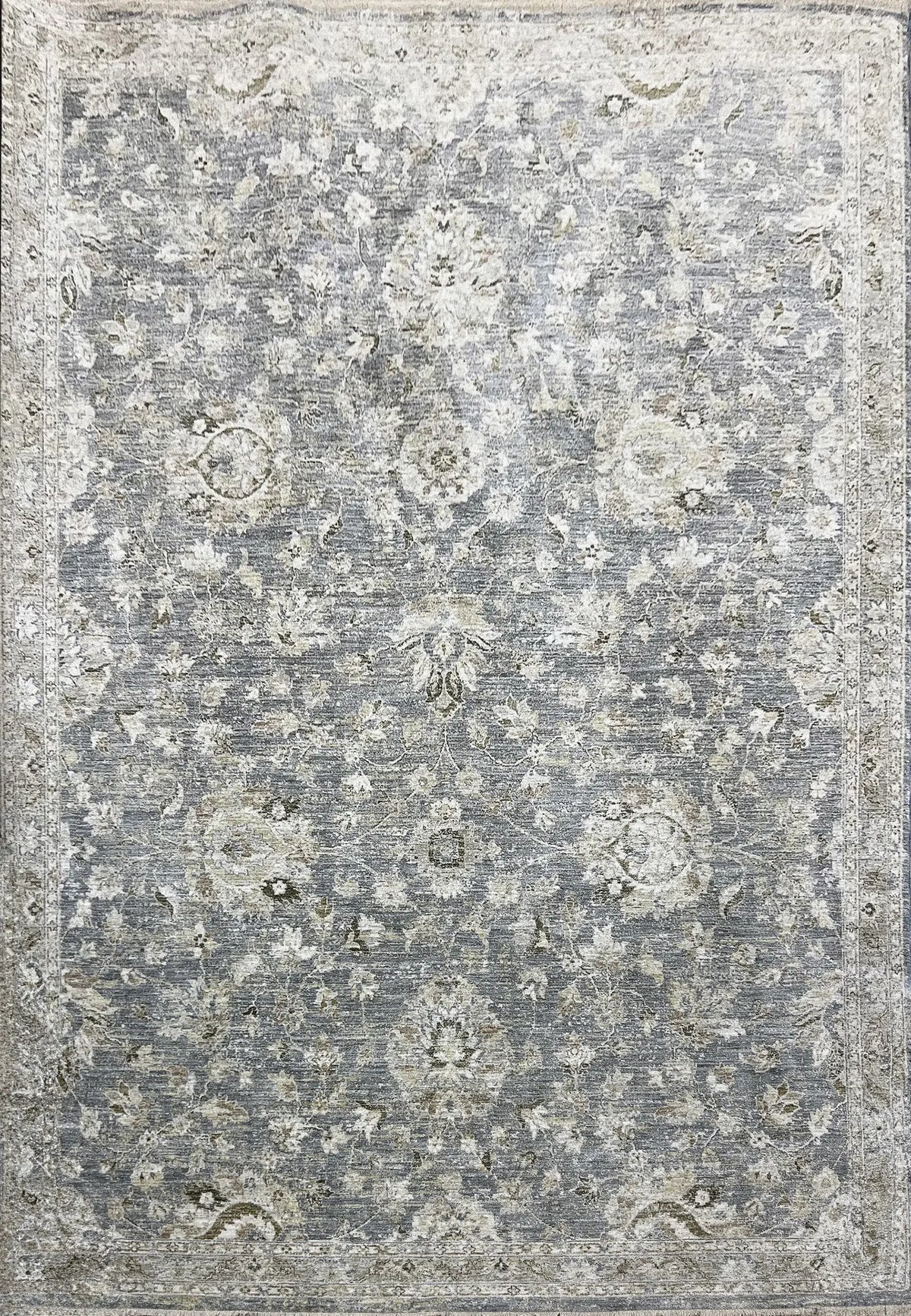 Dynamic Rugs Milano 12502 Power Loomed Transitional Navy/Ivory/Beige Rug - Rectangular