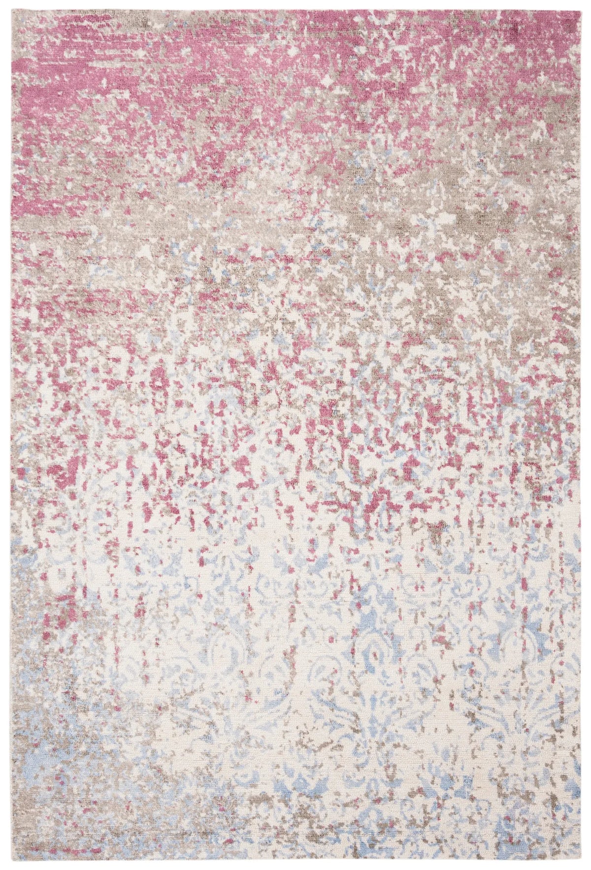 Safavieh Expression 4'-0" x 6'-0" Rug in Ivory / Blue