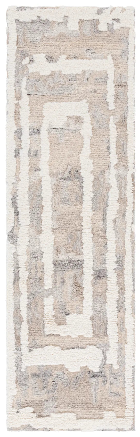 Safavieh Casablanca 2'-3" x 8'-0" Rug in Beige / Ivory