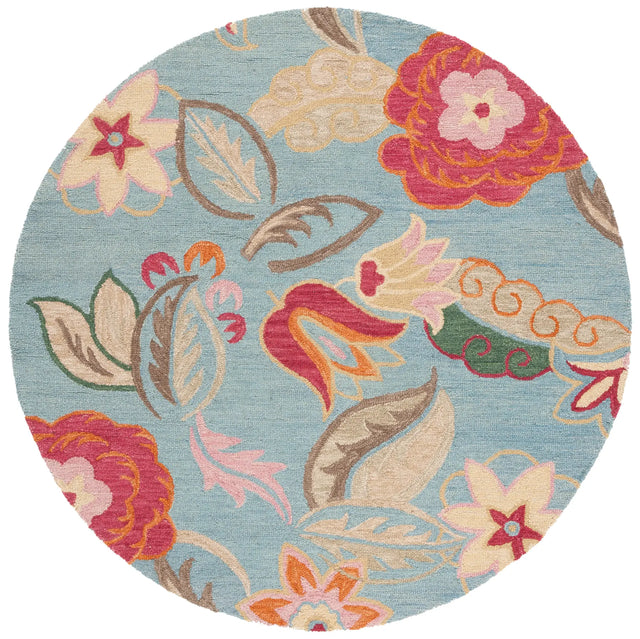 Safavieh Blossom 6'-0" x 6'-0" Rug in Blue / Multi