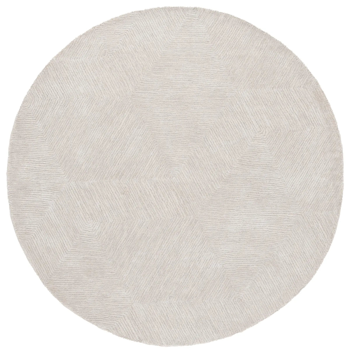 Safavieh Textural 6'-0" x 6'-0" Rug in Beige