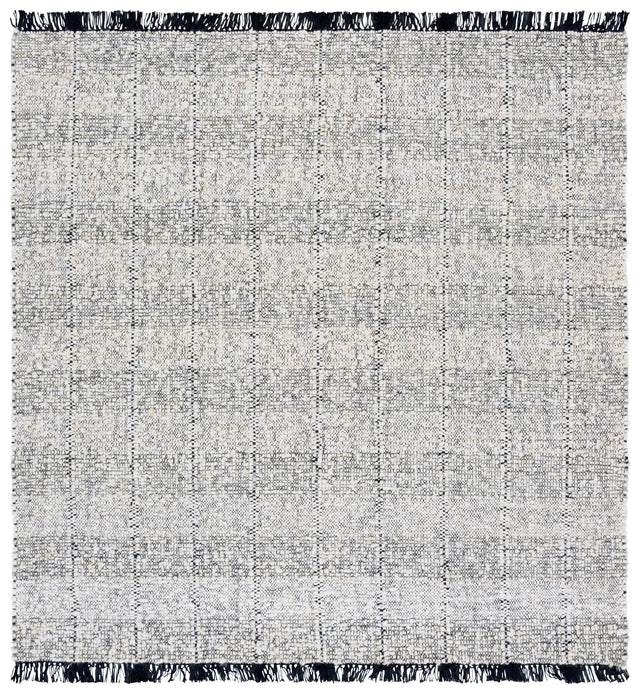 Safavieh Manhattan 6'-0" x 6'-0" Rug in Ivory / Black