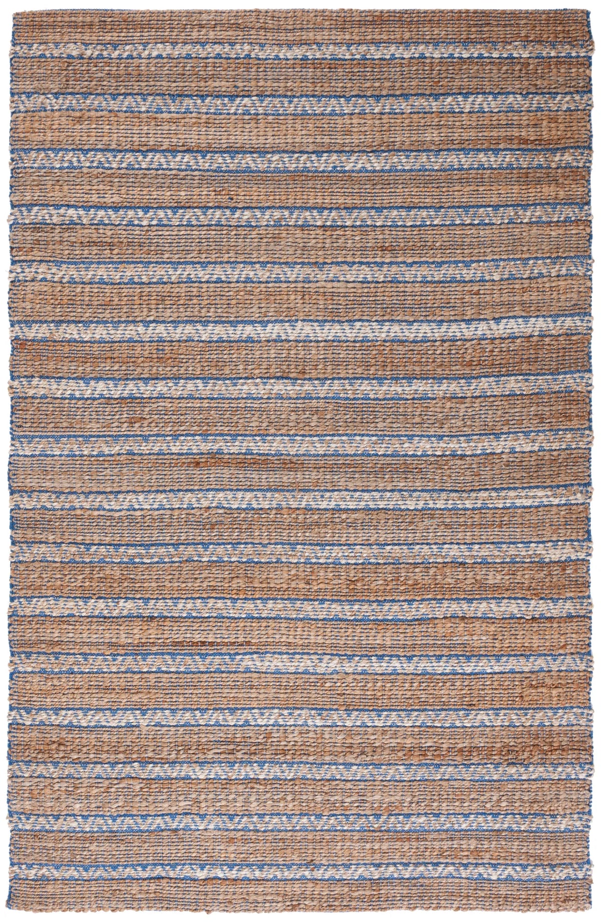Safavieh Natural Fiber 4'-0" x 6'-0" Rug in Blue / Natural