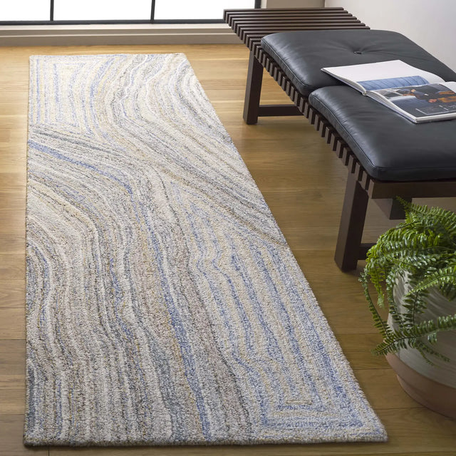 Safavieh Renewal 2'-3" x 8'-0" Rug in Beige / Grey
