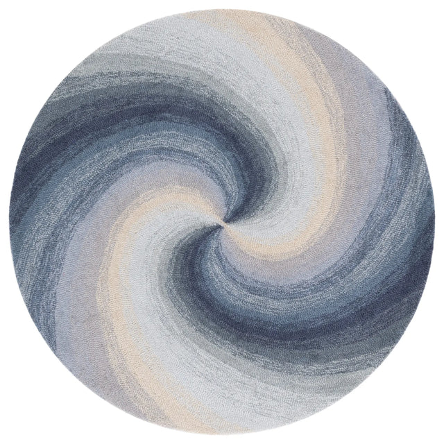 Safavieh Novelty 3'-0" x 3'-0" Rug in Grey / Ivory