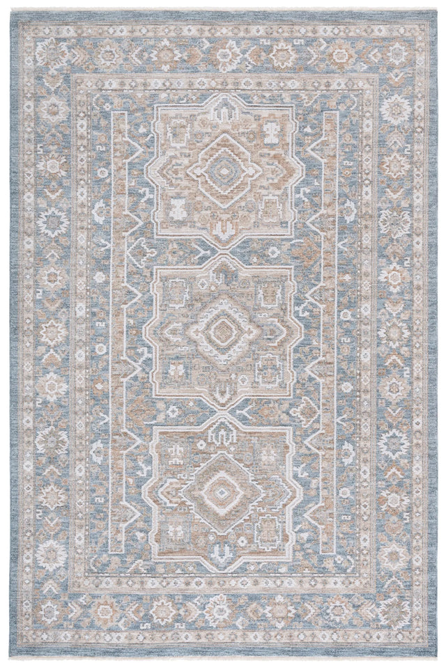 Safavieh Finley 4'-0" x 6'-0" Rug in Blue / Beige