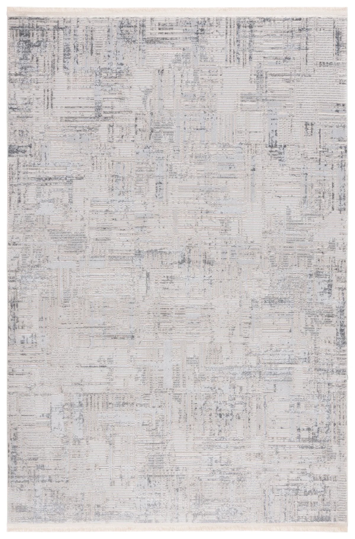 Safavieh Whisper 4'-0" x 6'-0" Rug in Light Grey / Beige
