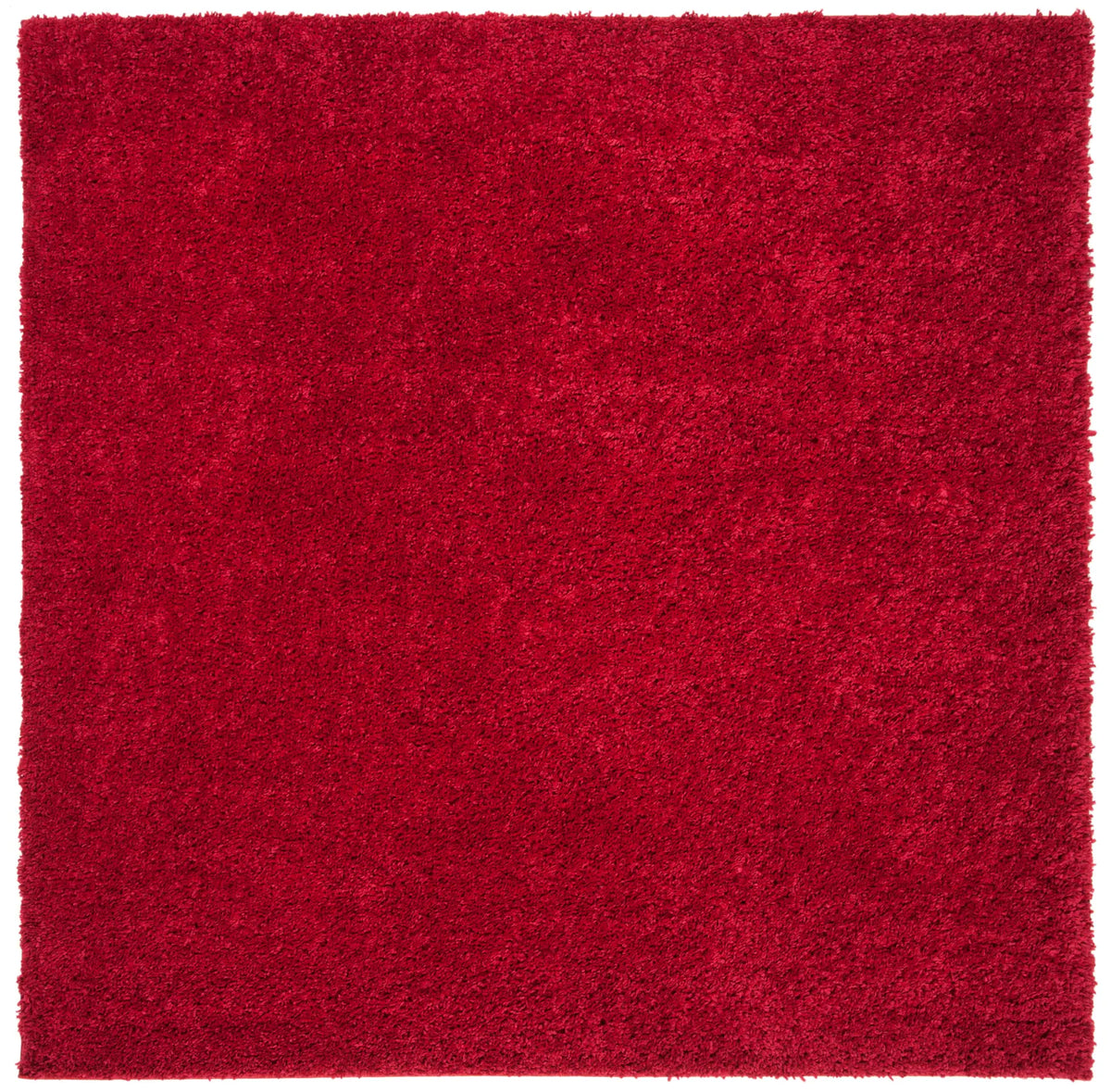 Safavieh August Shag 900 6'-7" x 6'-7" Rug in Red