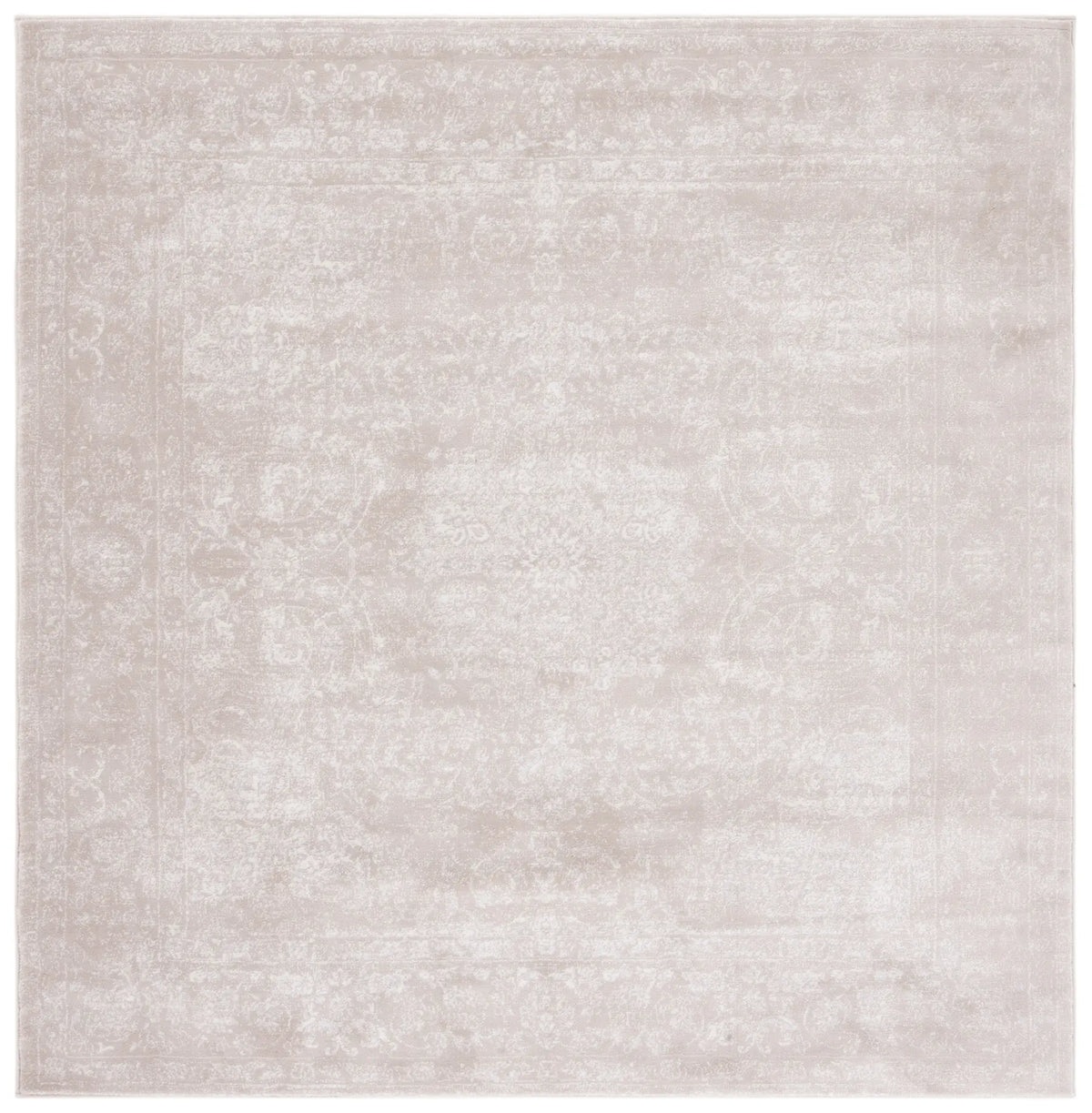 Safavieh Carnegie 6'-7" x 6'-7" Rug in Light Beige / Cream