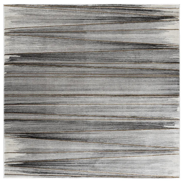 Safavieh Craft 6'-7" x 6'-7" Rug in Grey / Gold