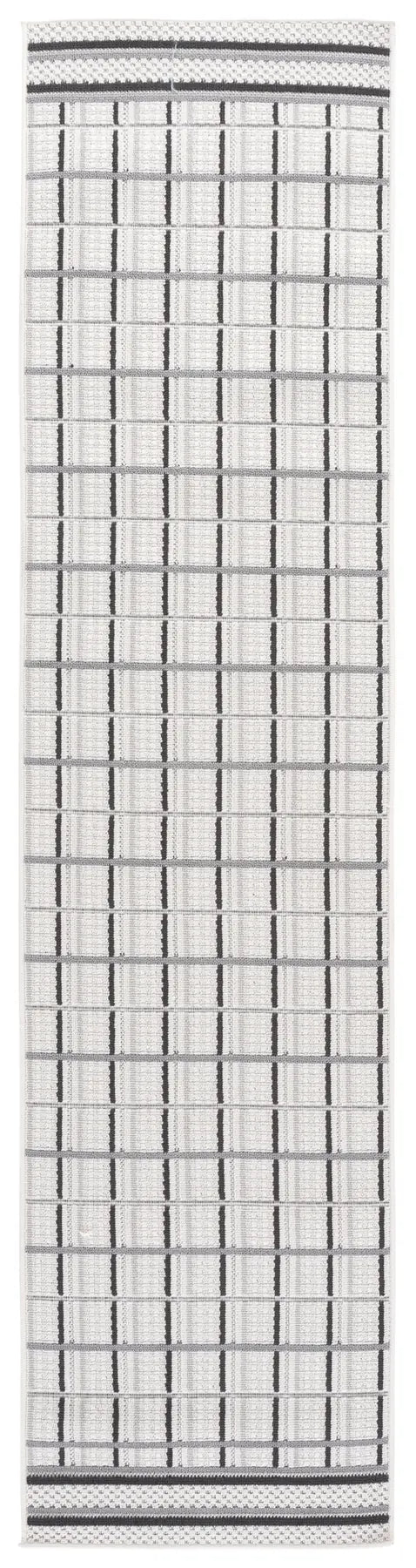 Safavieh Veranda 2'-2" x 9'-0" Rug in Grey / Dark Grey