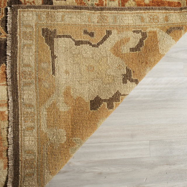 Safavieh Oushak 10'-0" x 14'-0" Rug in Black / Light Gold