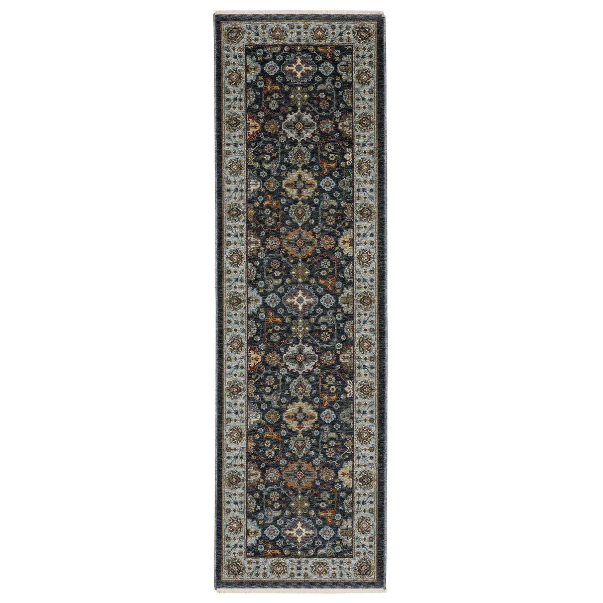 Oriental Weavers Sphinx Aberdeen 561B1 Blue/Multi Rugs - runner