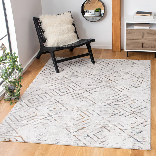 Safavieh Sonoma 4'-5" x 6'-5" Rug in Grey / Ivory