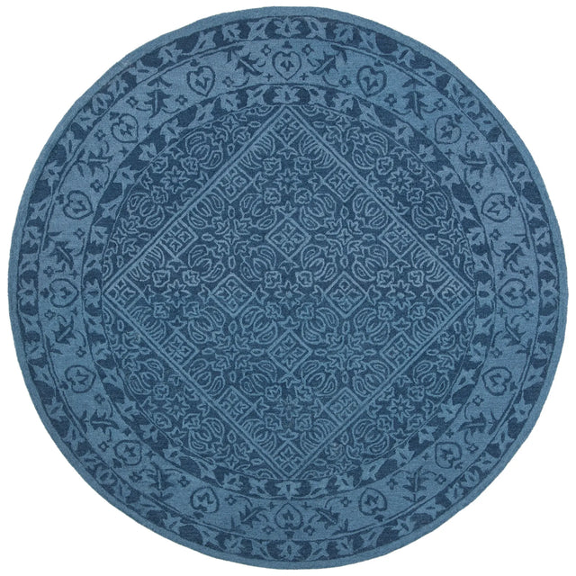 Safavieh Dip Dye 5'-0" x 5'-0" Rug in Navy Blue