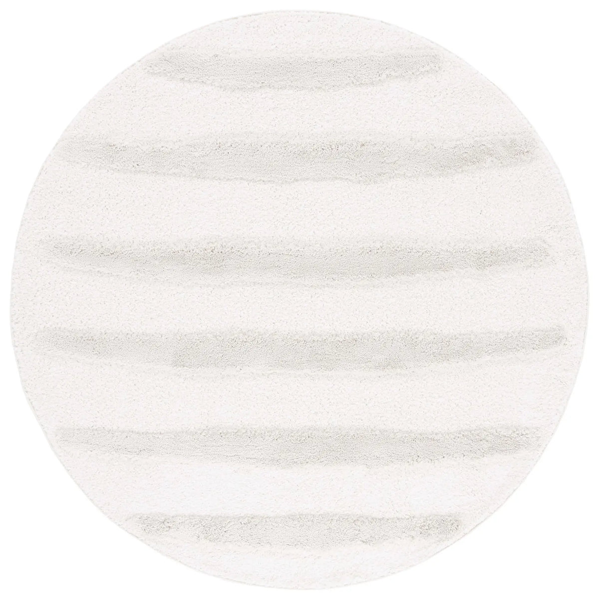 Safavieh Hi-Lo Shag 6'-7" x 6'-7" Rug in Beige