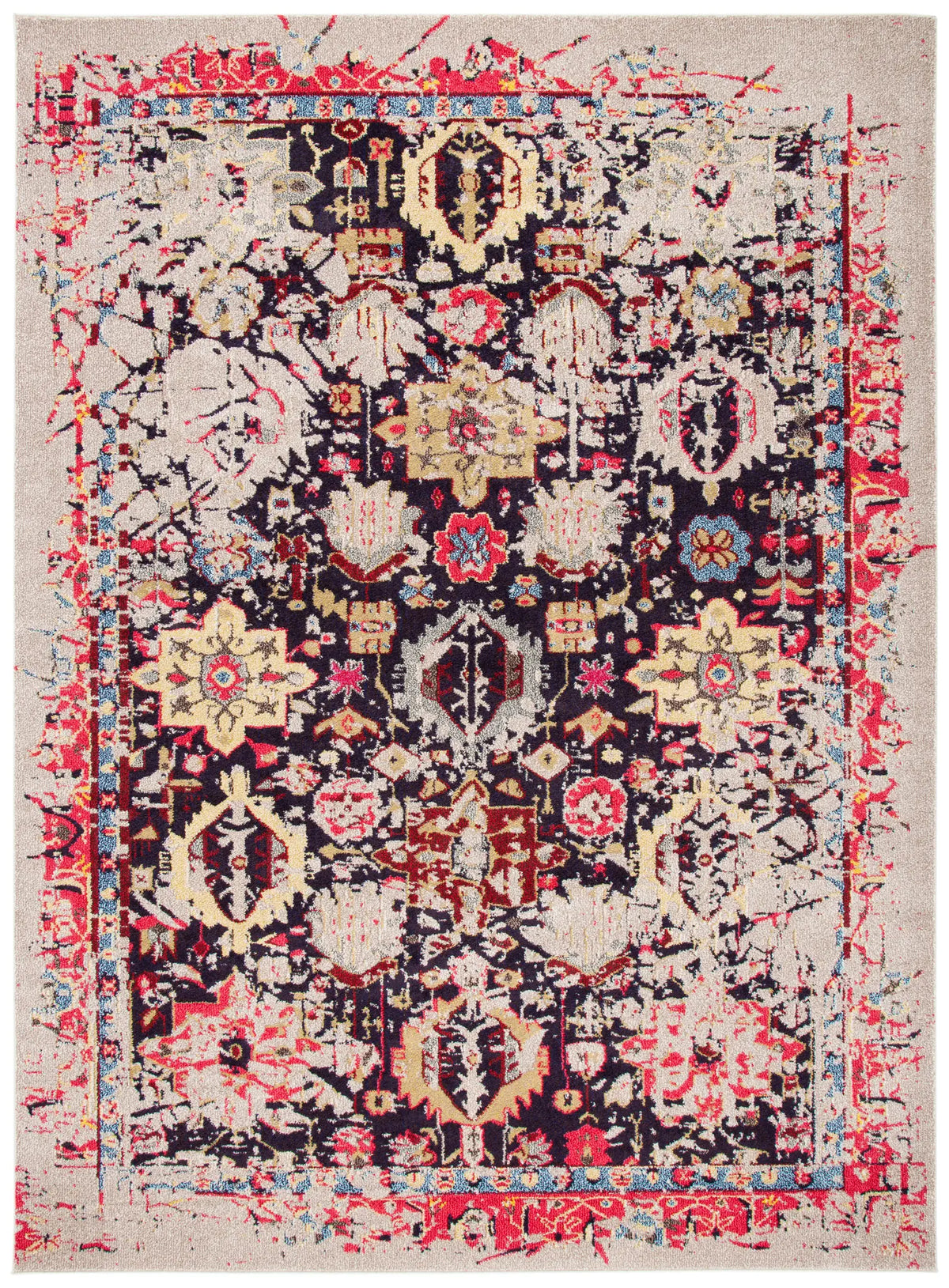 Safavieh Monaco 10'-0" x 14'-0" Rug in Grey / Multi