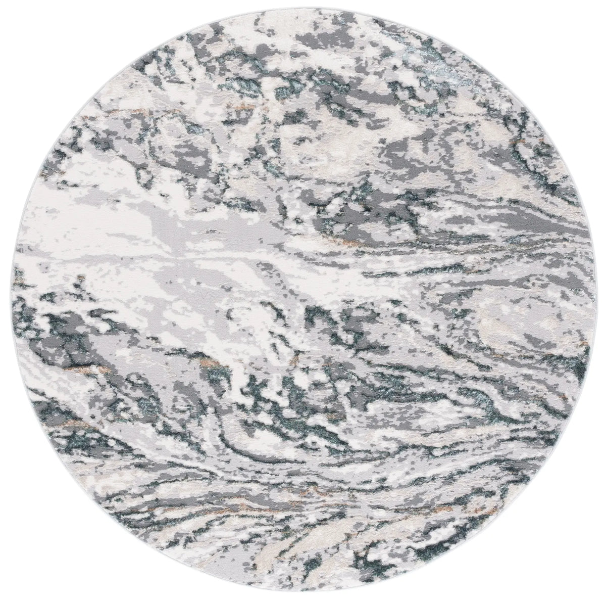 Safavieh Alenia 100 6'-7" x 6'-7" Rug in Grey / Blue