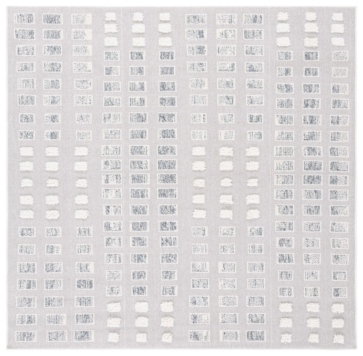 Safavieh Trends 6'-7" x 6'-7" Rug in Grey / Ivory