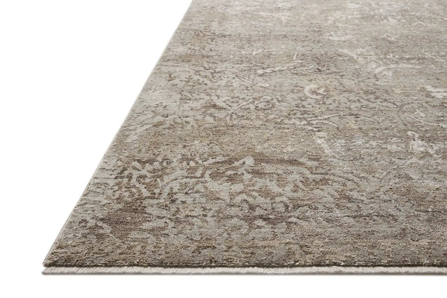 Loloi Aylin AYL-06 Granite / Bronze Rug - rug corner