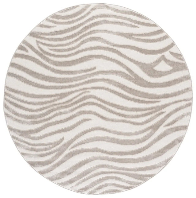 Safavieh Saylor 100 6'-3" x 6'-3" Rug in Beige / Ivory