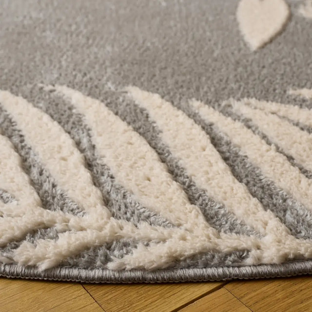 Safavieh Versailles 6'-0" x 6'-0" Rug in Grey / Beige