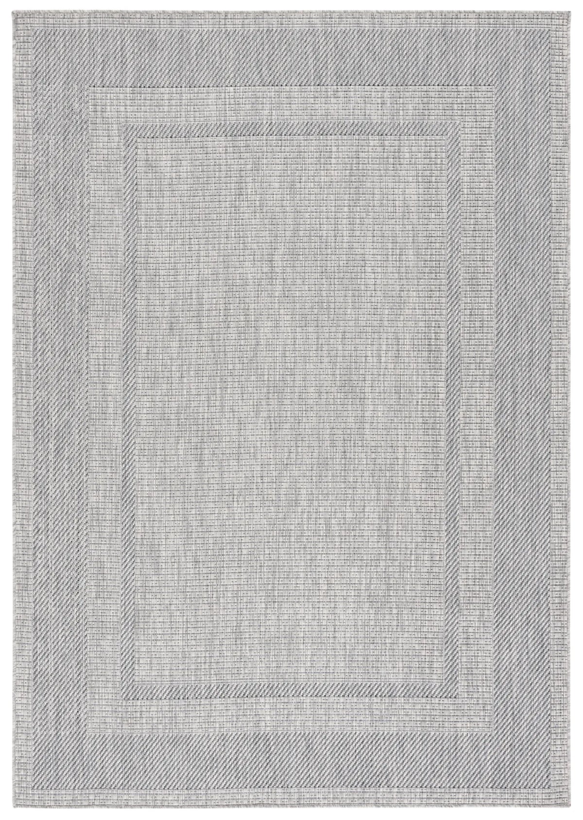 Safavieh Beach House 4'-0" x 6'-0" Rug in Grey / Charcoal