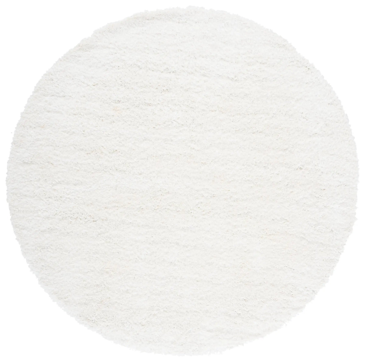 Safavieh Shag 7'-0" x 7'-0" Rug in Ivory
