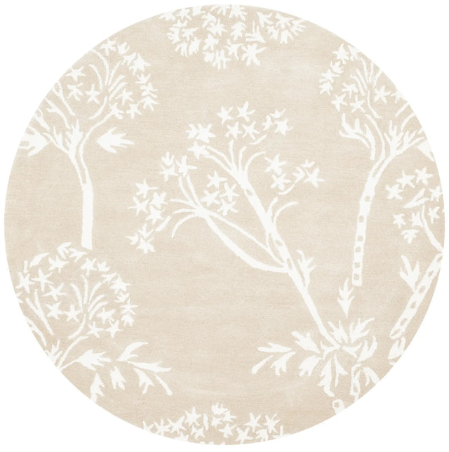 Safavieh Bella 5'-0" x 5'-0" Rug in Sand / Ivory
