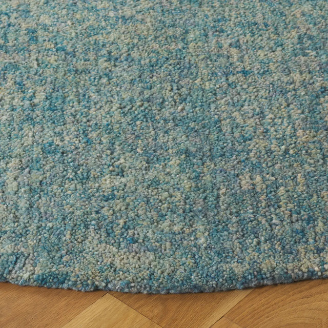 Safavieh Gabbeh 6'-0" x 6'-0" Rug in Light Blue / Beige