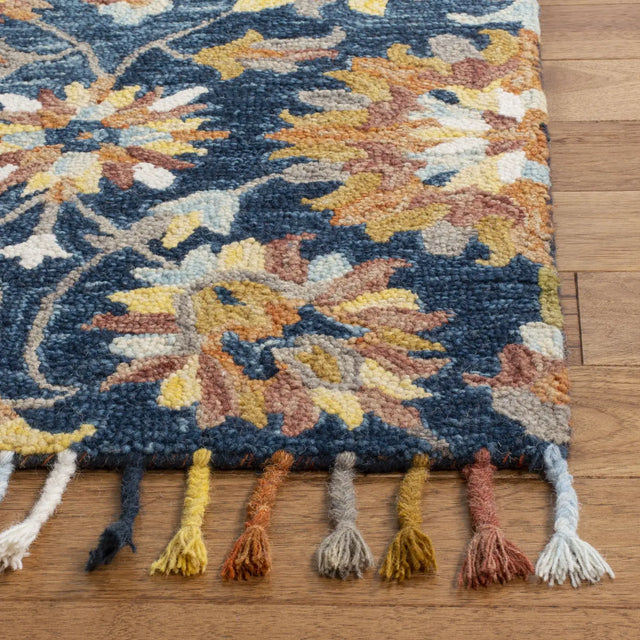 Safavieh Aspen 4'-0" x 6'-0" Rug in Navy / Multi