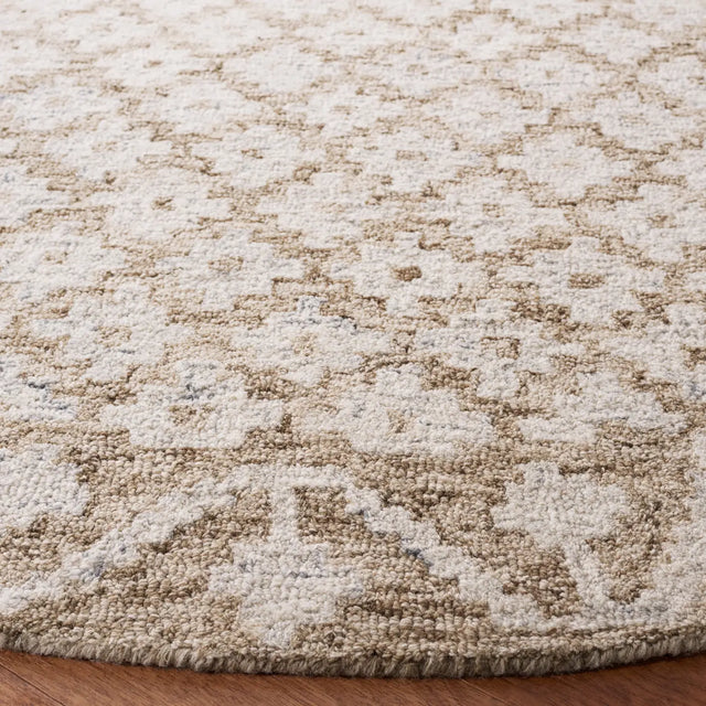 Safavieh Metro 6'-0" x 6'-0" Rug in Beige / Sage