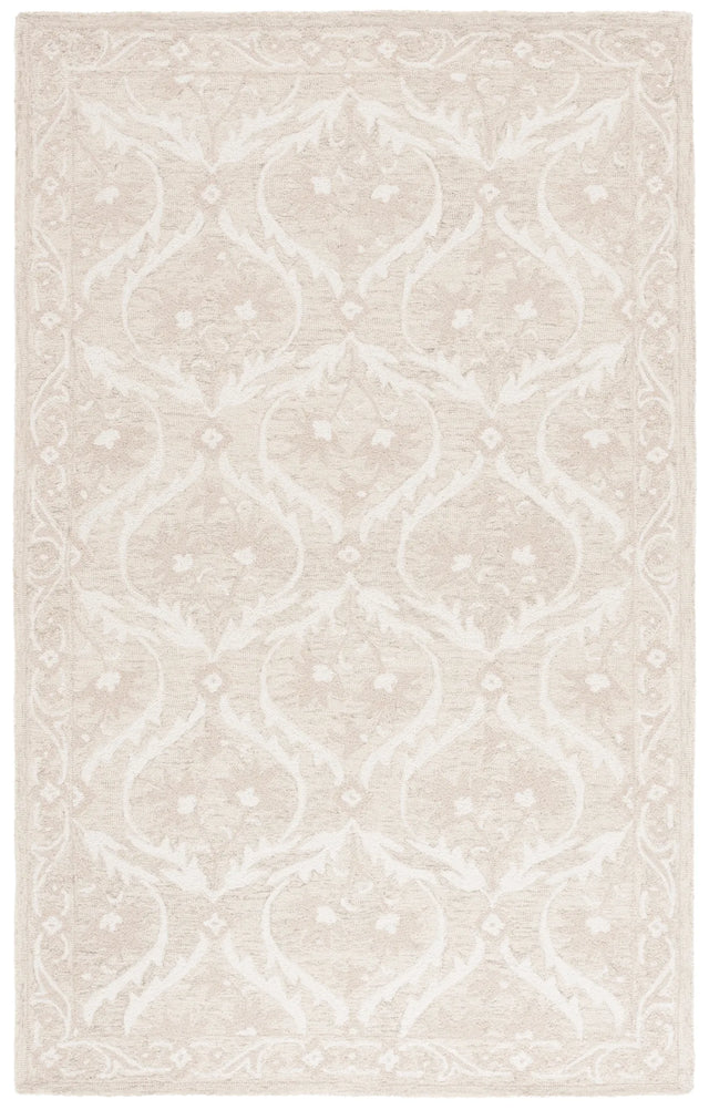 Safavieh Blossom 4'-0" x 6'-0" Rug in Beige / Ivory