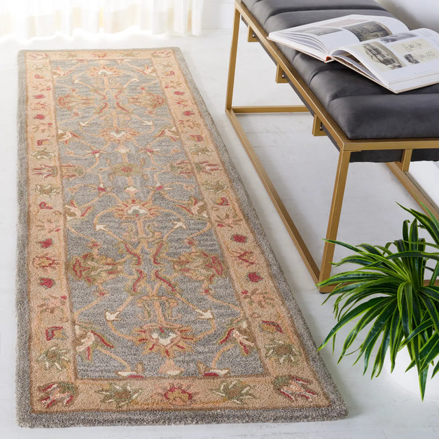Safavieh Heritage 2'-3" x 10'-0" Rug in Blue / Beige