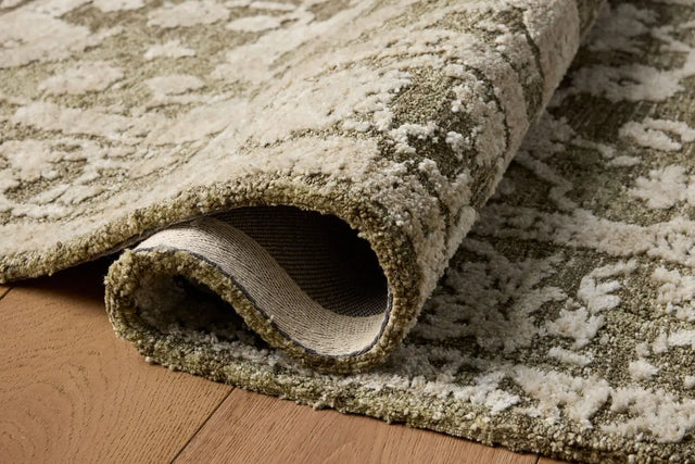 Loloi Percival PCV-06 Moss / Natural Rug - pile height