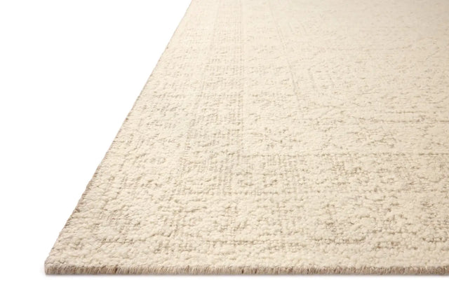 Loloi Novi NVI-01 Ivory / Dove Rug - rug corner