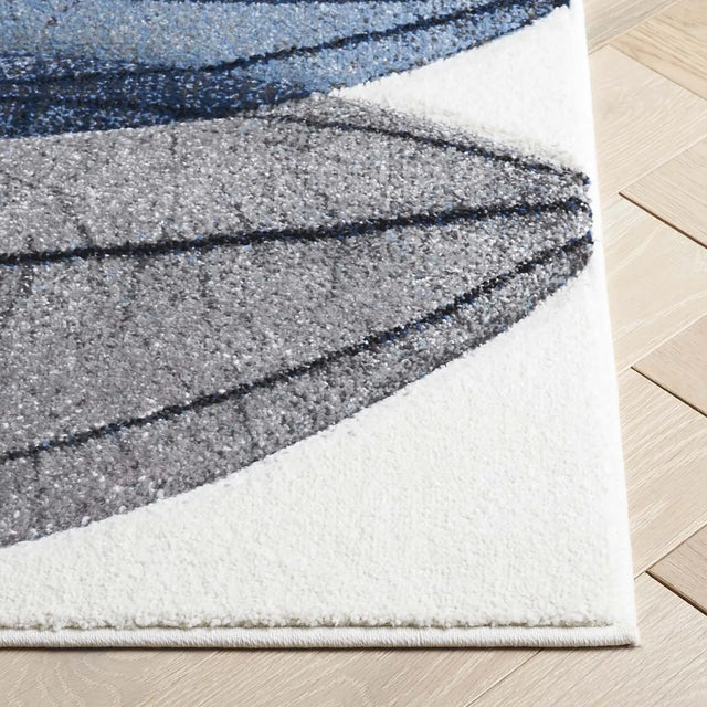 Safavieh Hollywood 4'-0" x 6'-0" Rug in Ivory / Blue