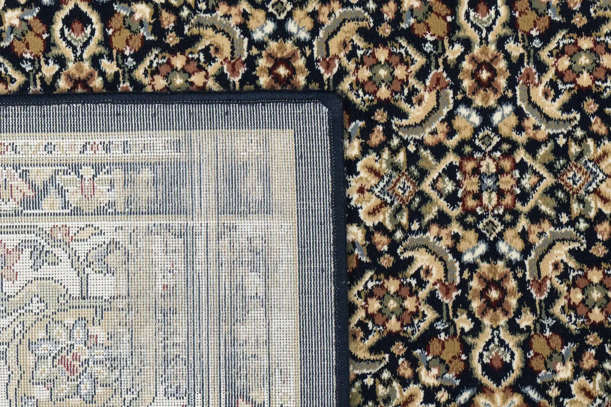 Dynamic Rugs Ancient Garden 57011 Navy Rugs - Corner