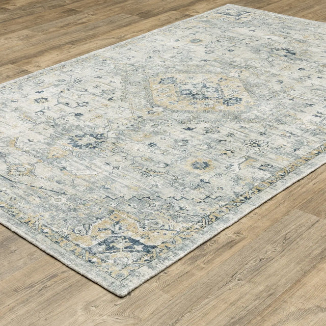 Oriental Weavers Sphinx Windham WIN03 Gold Rugs - angle detail