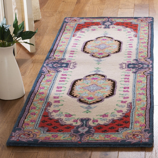 Safavieh Bellagio 2'-3" x 11'-0" Rug in Ivory / Pink