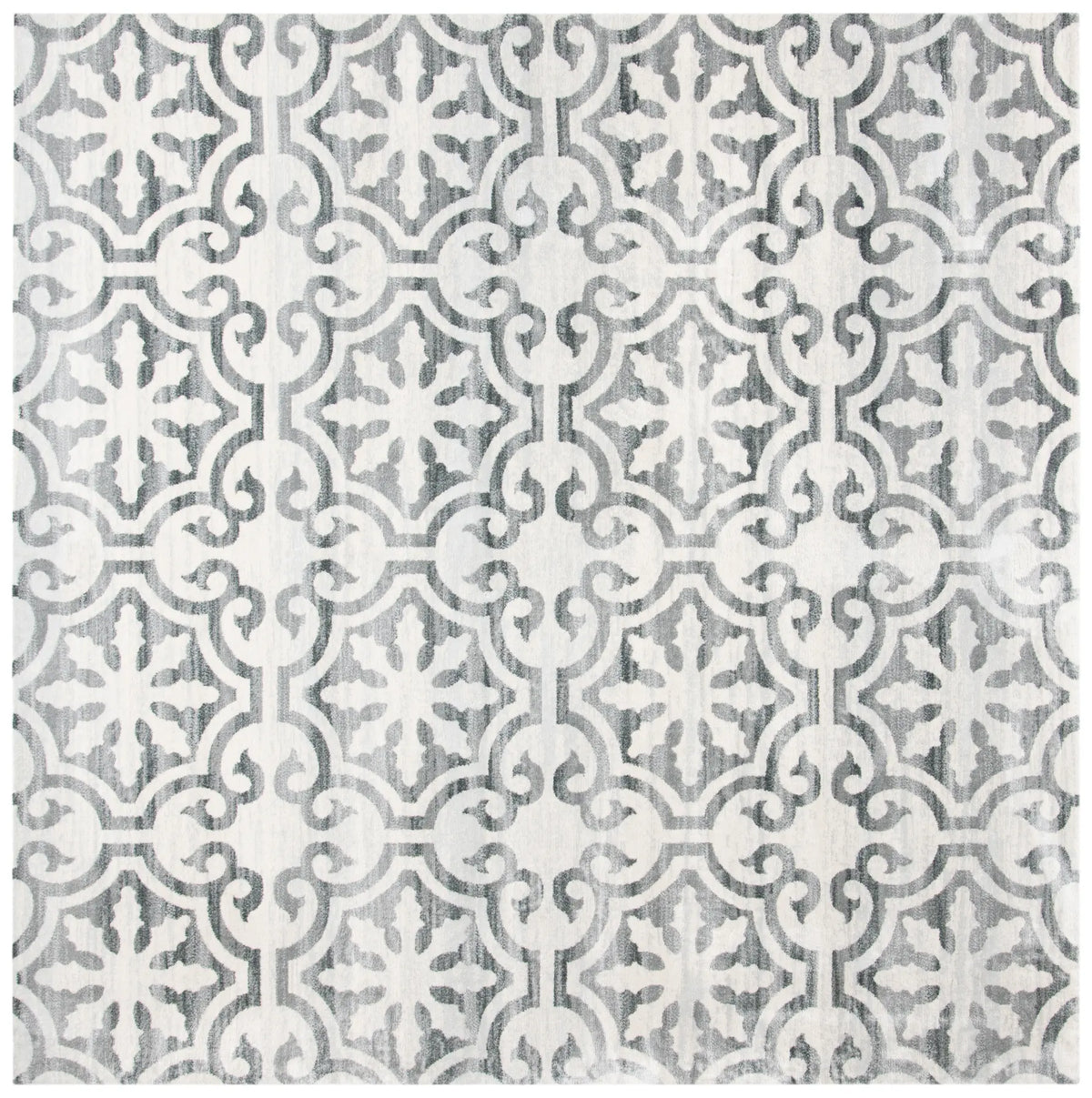 Safavieh Martha Stewart Isabella 6'-7" x 6'-7" Rug in Grey / Ivory