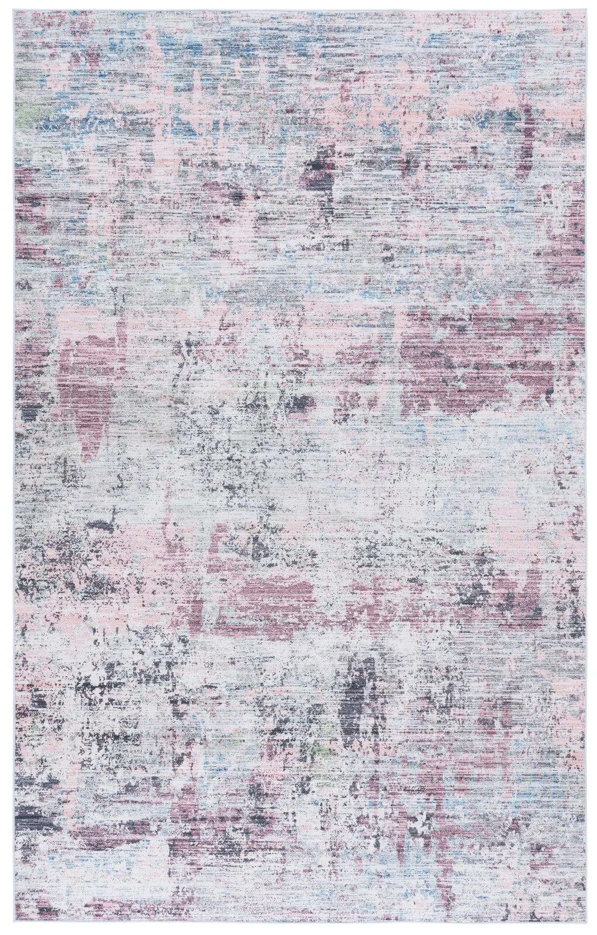 Safavieh Tacoma 4'-0" x 6'-0" Rug in Plum / Green
