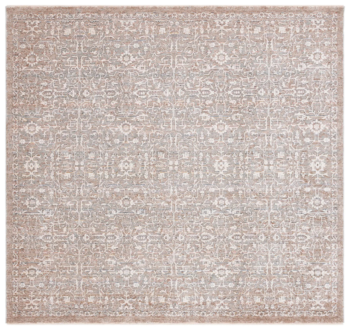 Safavieh Harlow 6'-3" x 6'-3" Rug in Sage / Ivory