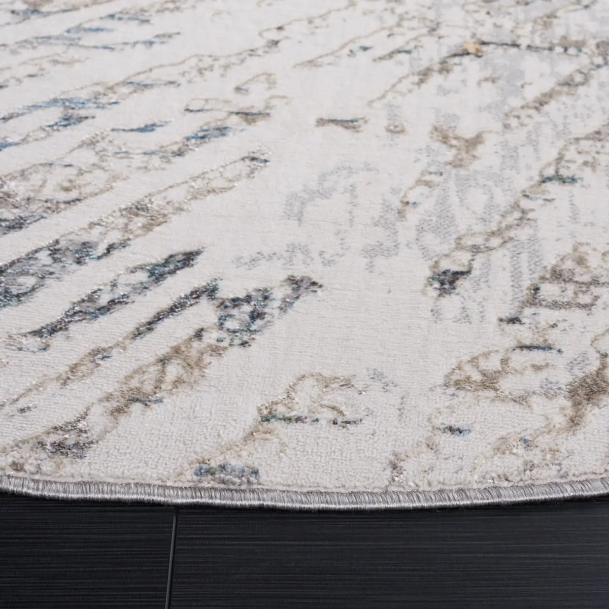 Safavieh Bel Air 6'-7" x 6'-7" Rug in Grey / Turquoise