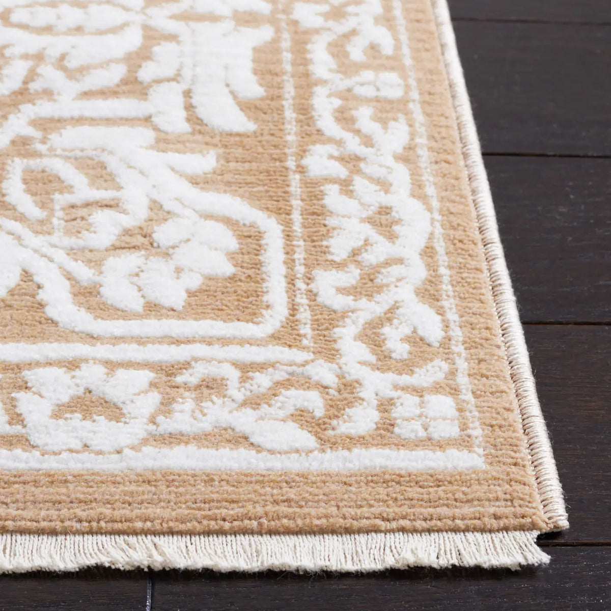 Safavieh Sabrina 800 8'-0" x 10'-0" Rug in Gold / Ivory
