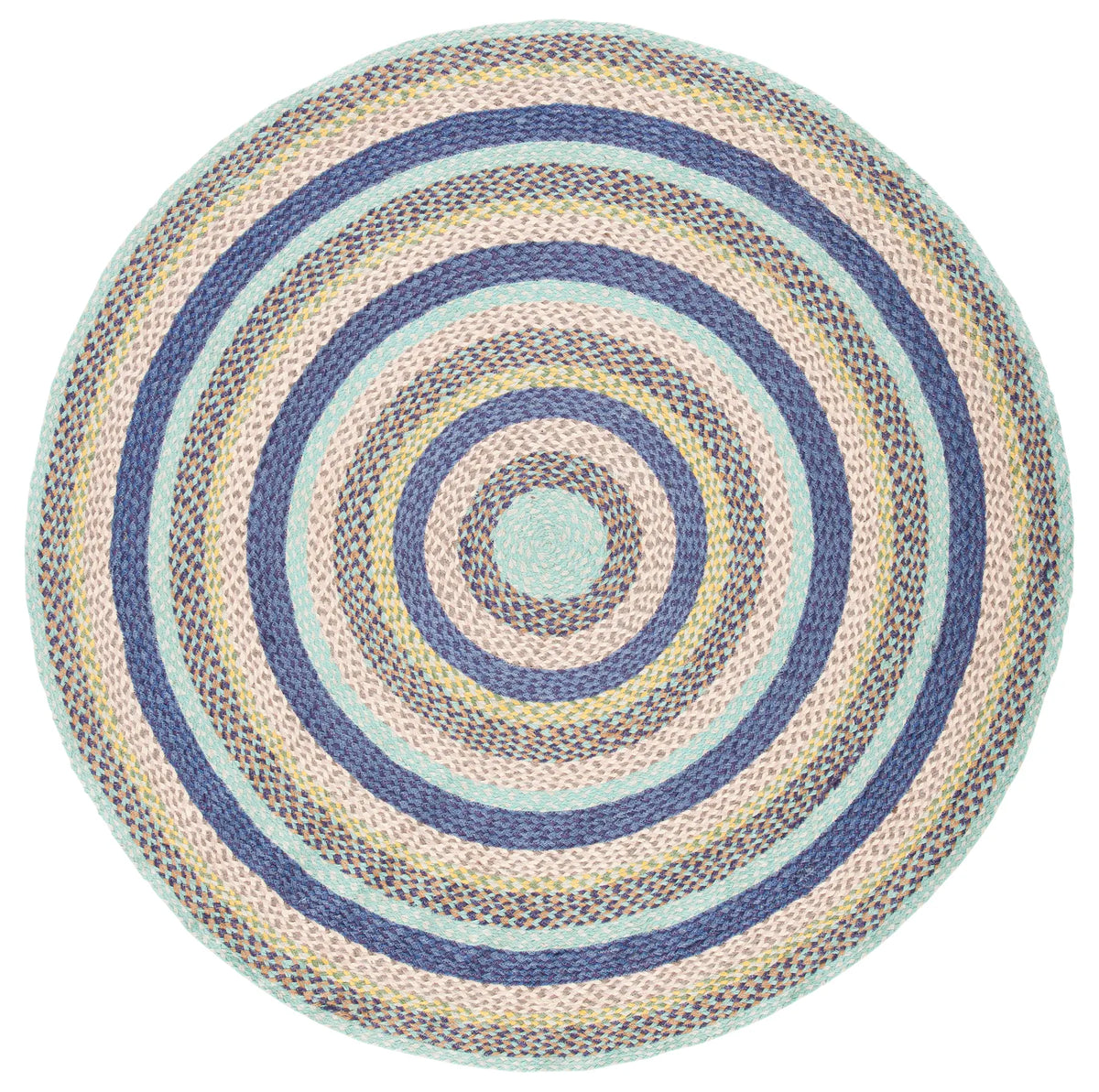 Safavieh Cape Cod 5'-0" x 5'-0" Rug in Blue / Green