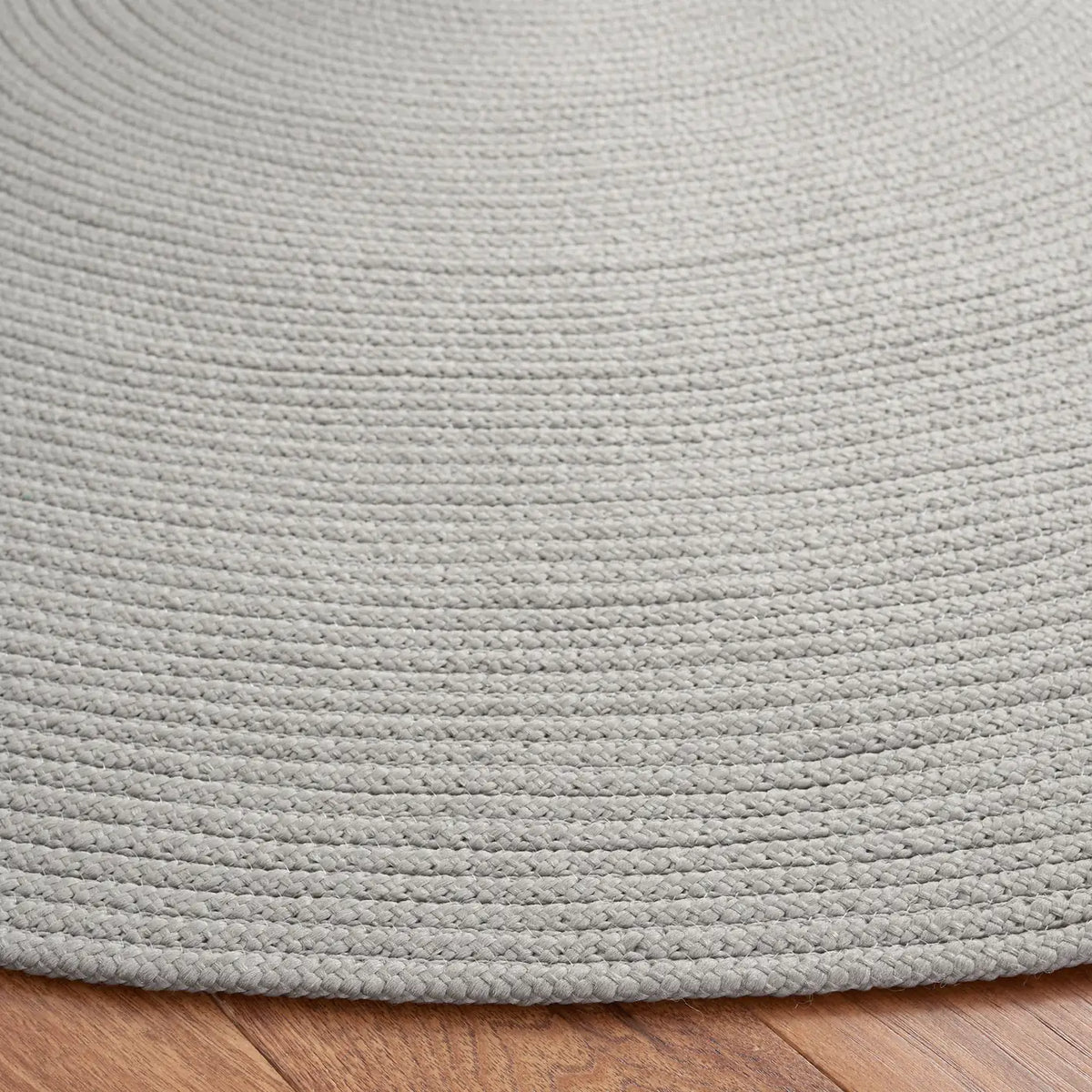 Safavieh Braided 5'-0" x 5'-0" Rug in Grey