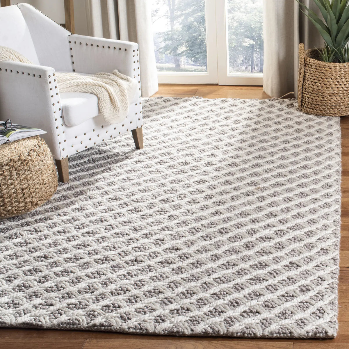 Safavieh Natura 5'-0" x 8'-0" Rug in Ivory / Beige