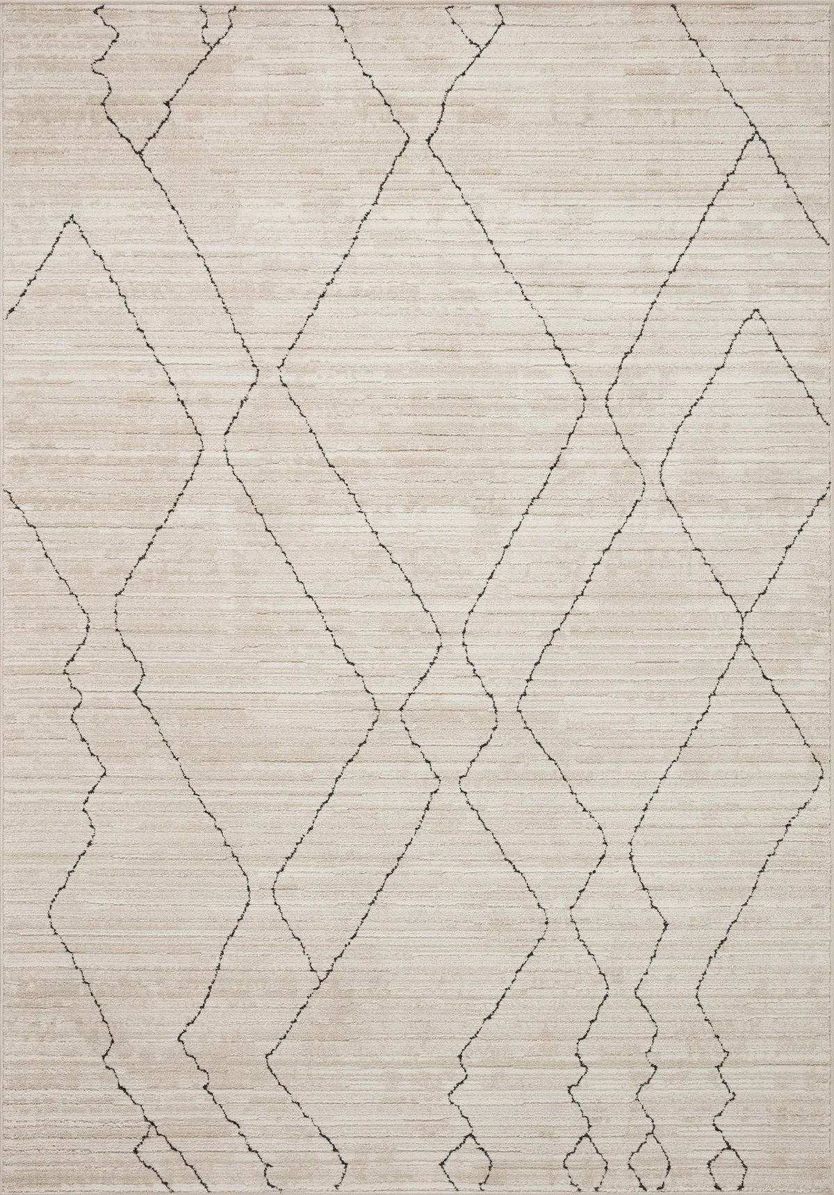 Loloi Darby Dar-03 Sand/Charcoal Rug - main flat