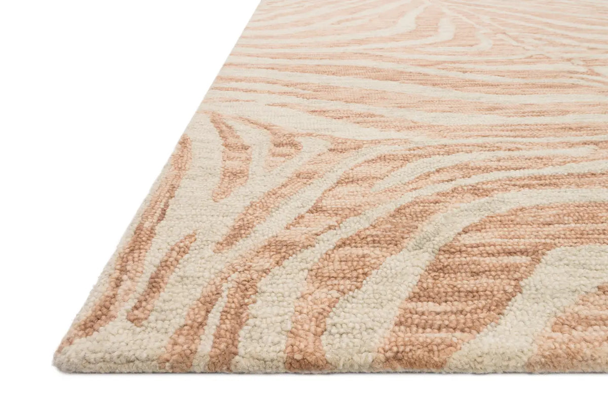 Loloi Masai Mas-01 Blush / Ivory Rugs - rug corner